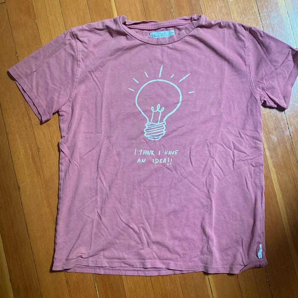 Zara Kids, I think I have an idea! tee
